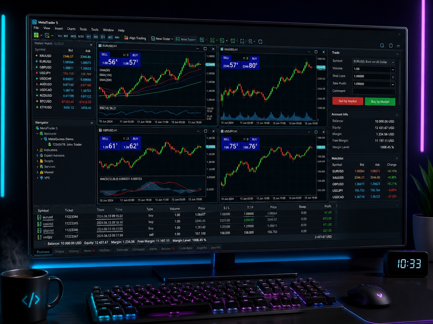 MetaTrader 5 platform preview